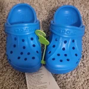 CROCS Kids Bright Blue Sandals